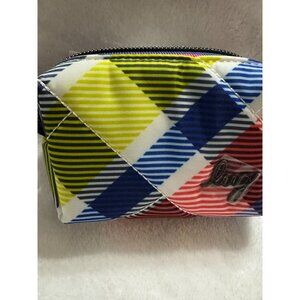 LUG Choo Choo Mini NWT Pink Plaid with Pill Case